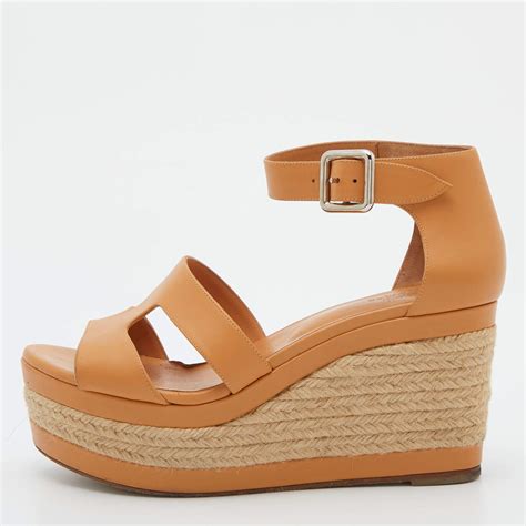 hermes ilana shoes|Hermès Ilana Wedge Sandals .